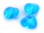 Srdíčka 8 mm modrá akvamarín 6003