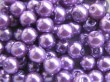 4 mm voskové perličky fialové