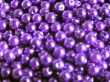4 mm voskové perličky tmavě fialové