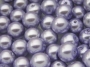 12 mm voskové perle světle fialové